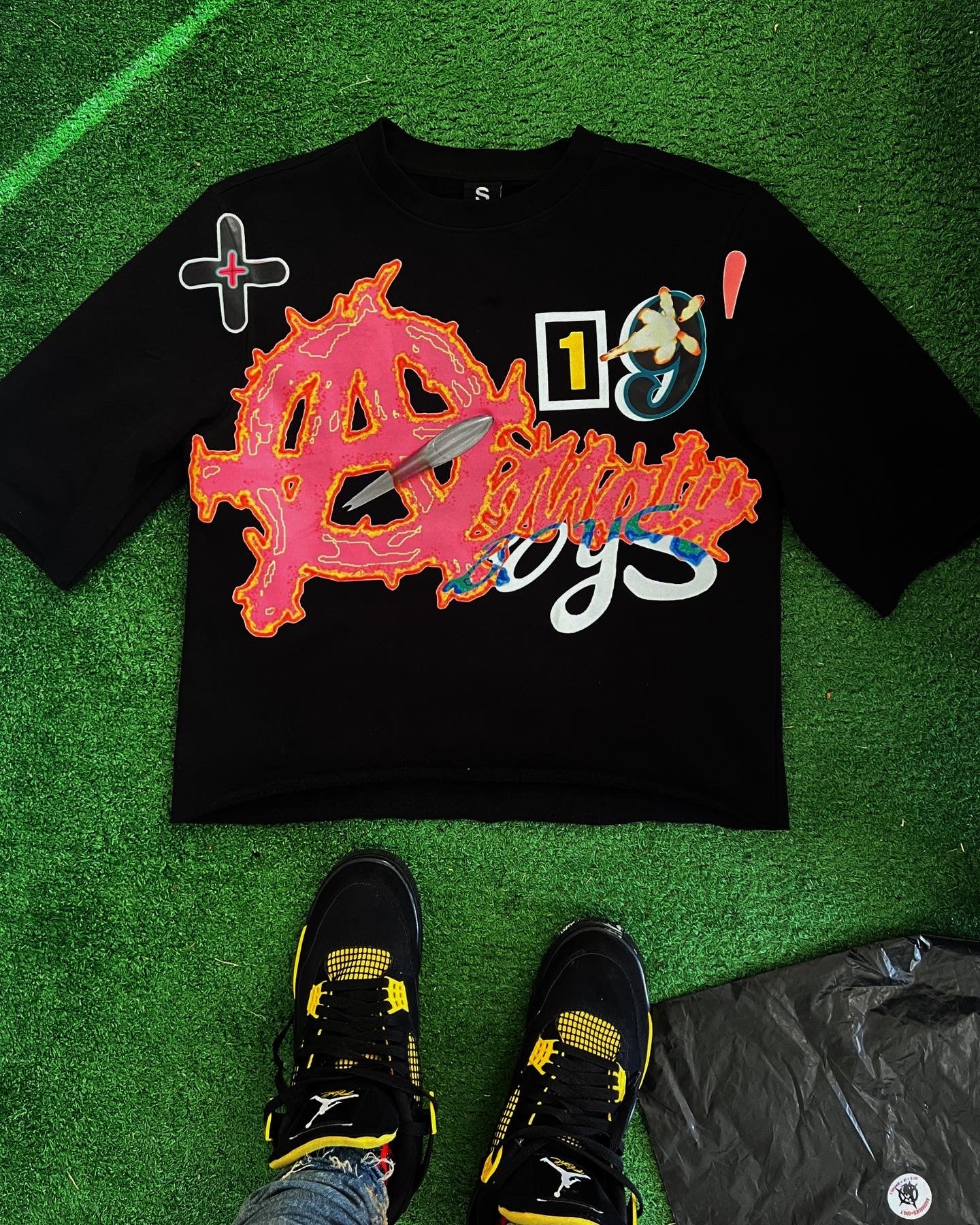 Anomaly Boys Cropped CrewNeck